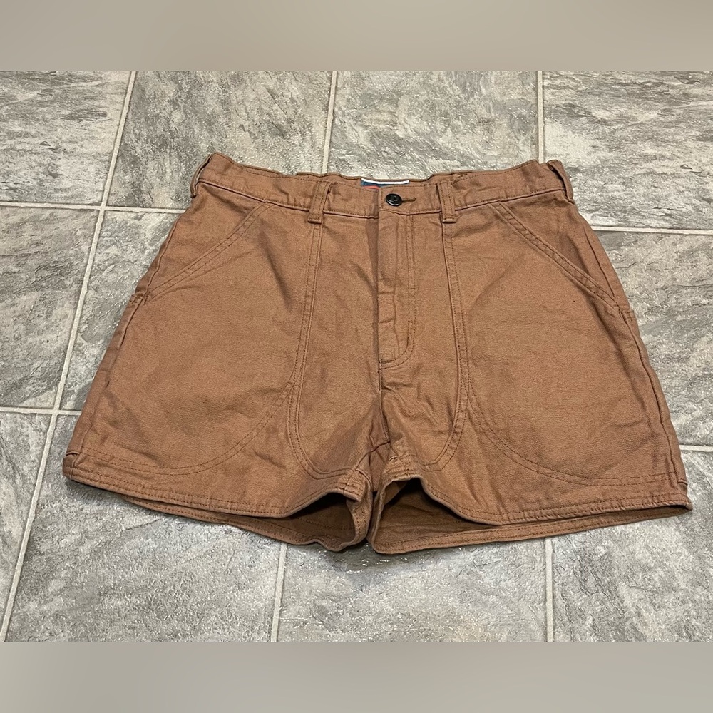 PATAGONIA STAND UP SHORTS ORANGE/BROWN